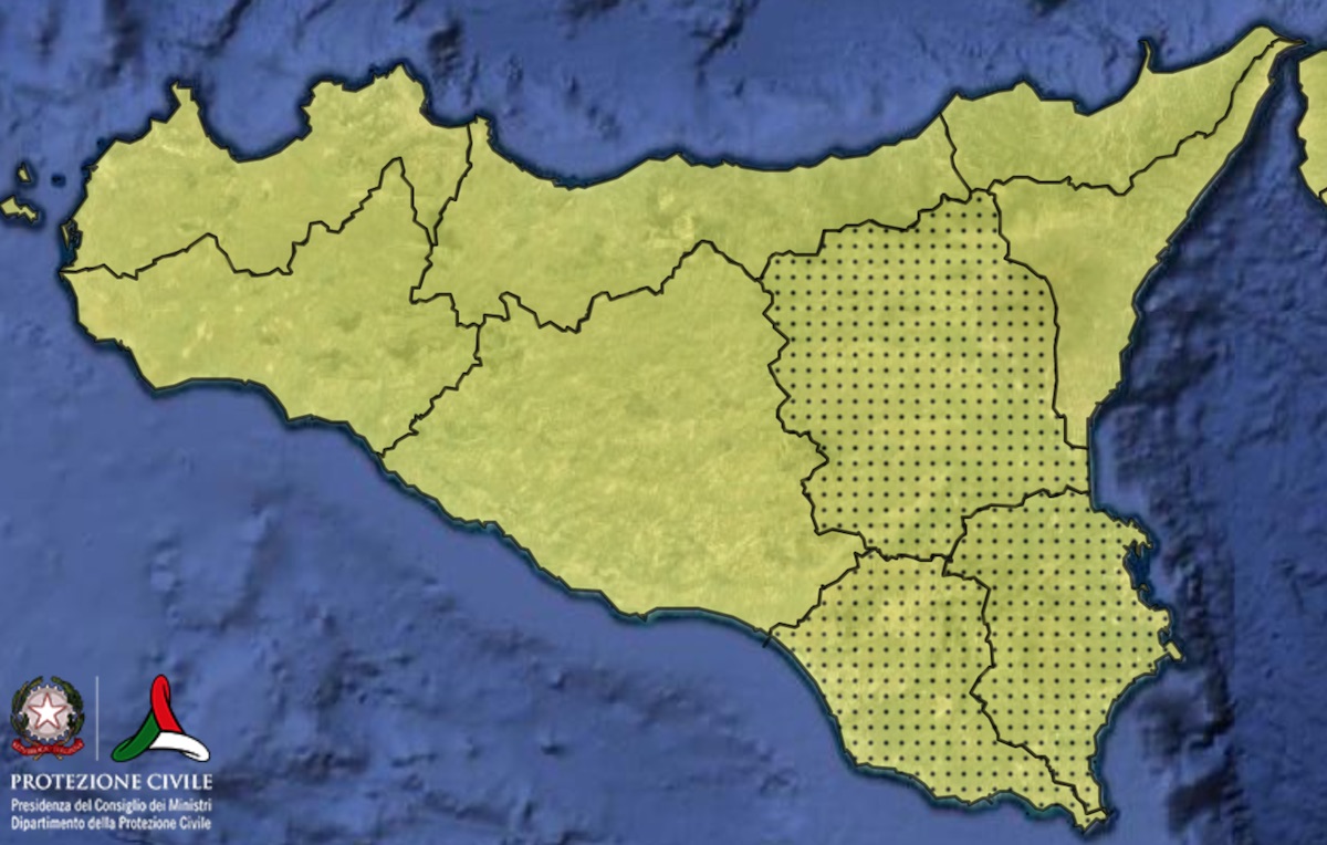 Allerta Meteo Gialla In Tutta La Sicilia Mercoledì 6 Ottobre - Siciliafan