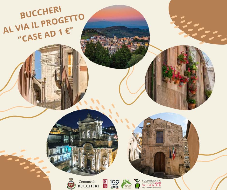 Case a 1 euro anche a Buccheri, l'iniziativa in uno dei borghi più belli d'Italia